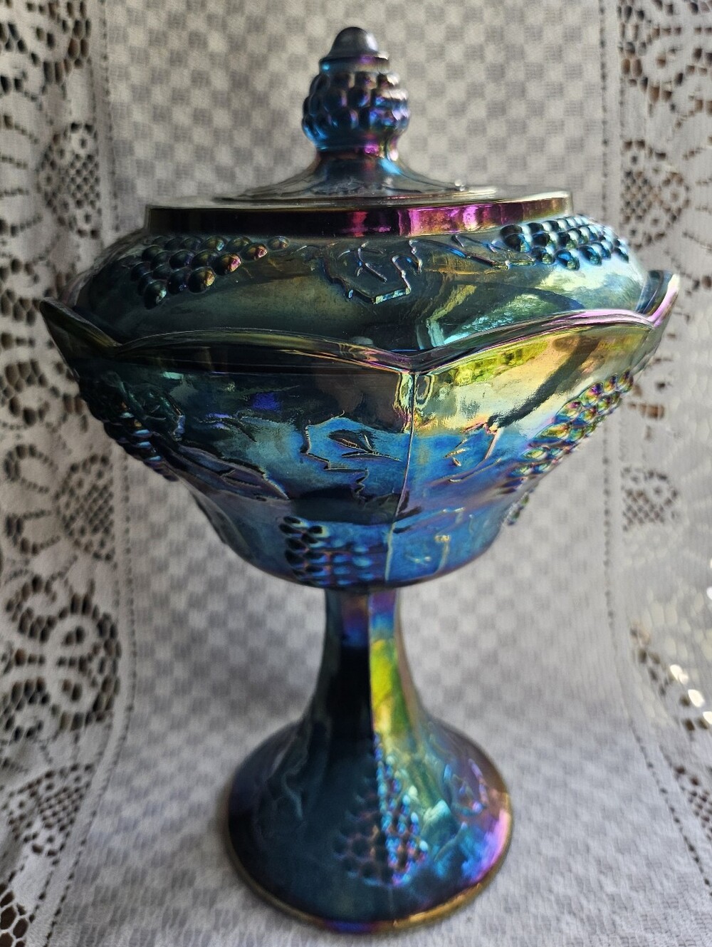 Vintage Indiana Harvest Grape Carnival